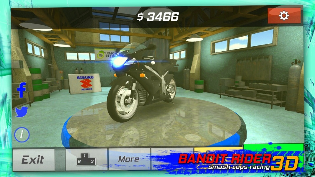 Bandit Rider 3D: smash cops racing - Preview 4