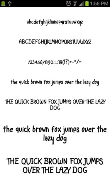 Pencil Fonts - Preview 3