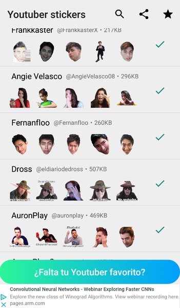 Stickers de YouTubers para WhatsApp - Preview 3