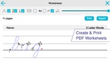 Cursive Letters Writing Wizard screenshot 11