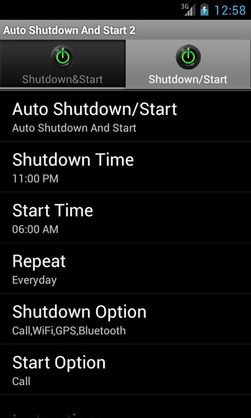 Auto Shutdown And Start 2 - Preview 2