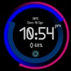 Digital Circle Watch Face screenshot 1