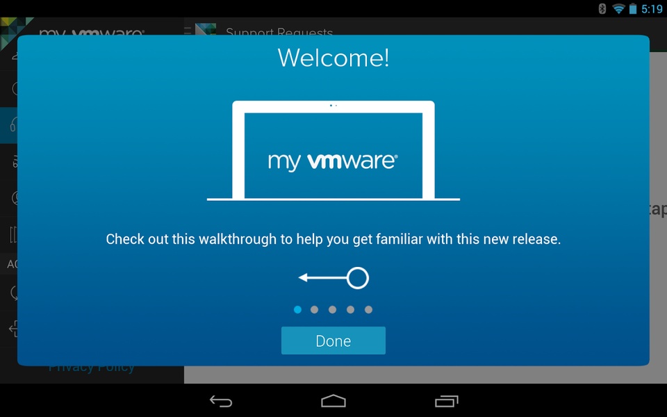 MyVMware - Preview 5