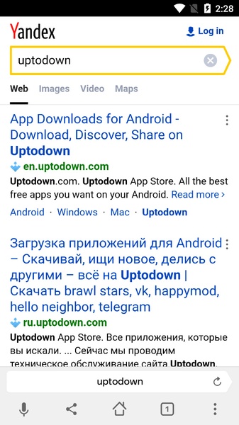 Yandex Browser Beta - Preview 7