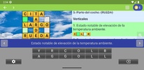 Crucigrama en español screenshot 9