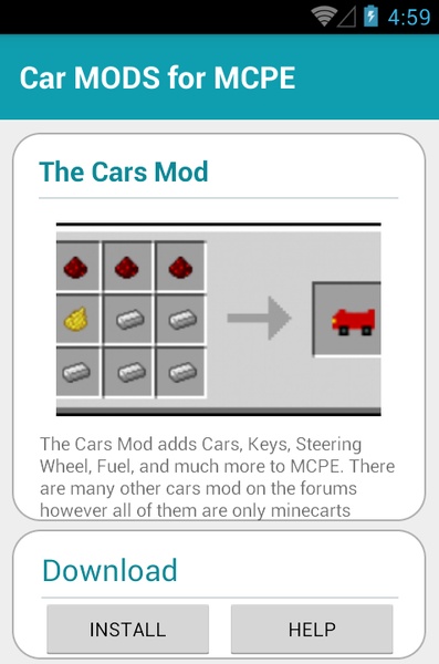Car MODS for MCPE - Preview 2