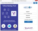 Yahoo Backup Software screenshot 5