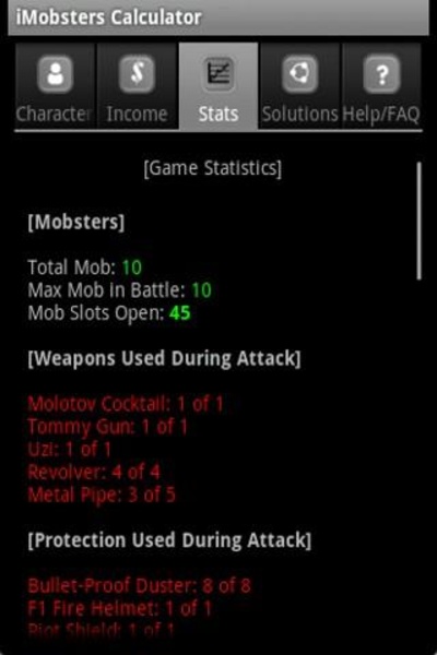 Mob Calc - Preview 4