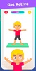 Exercise for kids at home screenshot 1