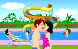 Fun Swimming Pool Love Kiss screenshot 7
