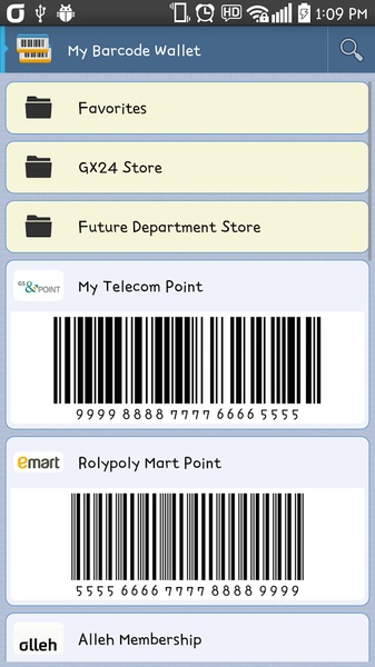 My Barcode Wallet - Preview 8