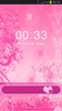 GO Locker Theme Flowers Pink screenshot 4