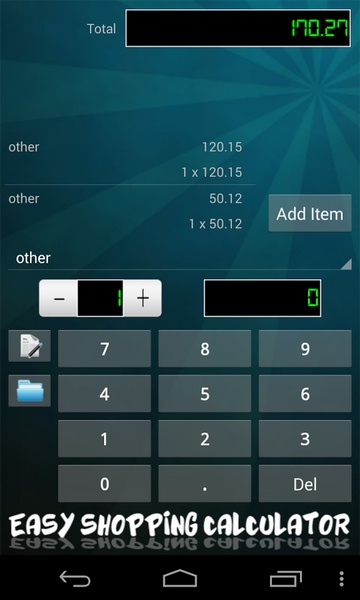 Easy Shopping Calculator - Preview 10