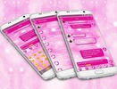 SMS Messages Sparkling Pink 2 screenshot 1