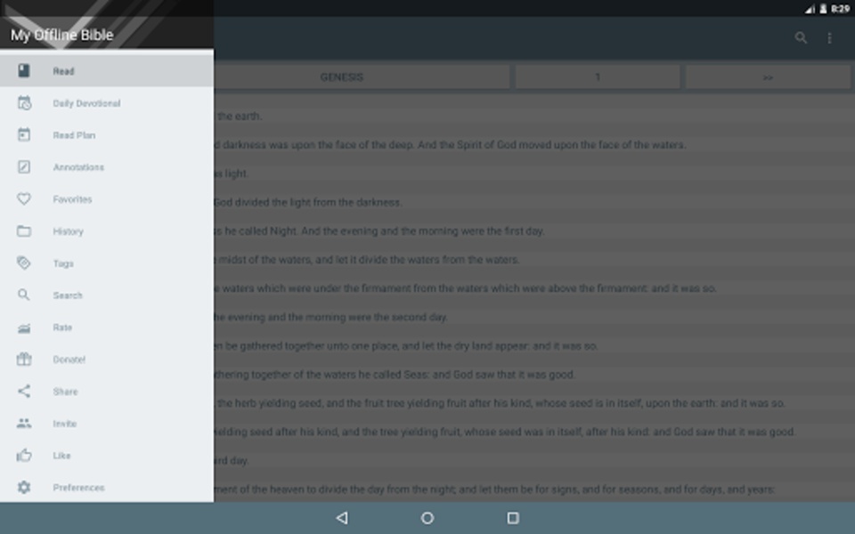My Offline Bible - Preview 1