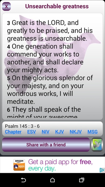 Uplifting Psalms Daily - Preview 7