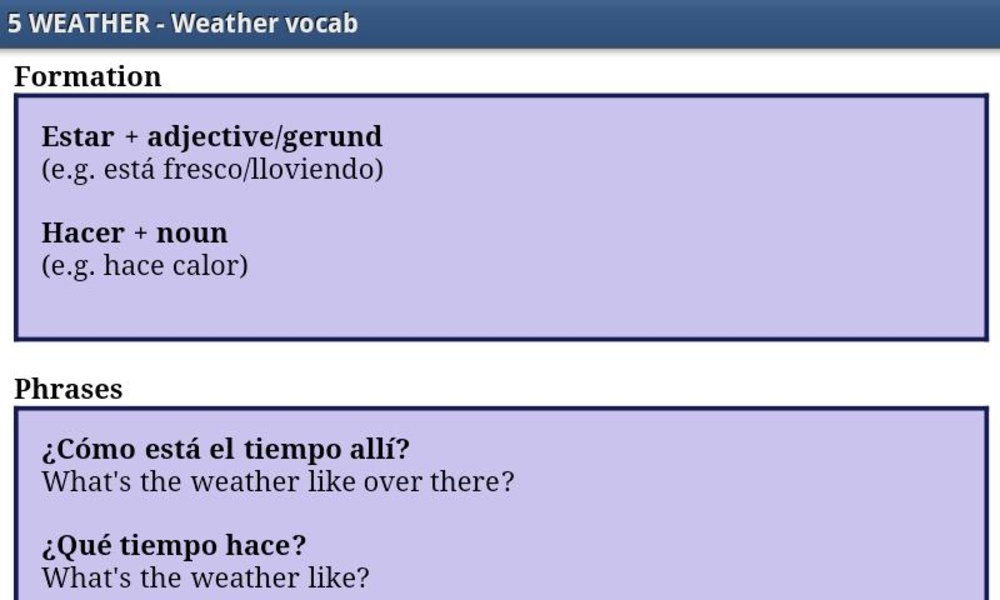Learn Spanish by Video Free - Preview 4