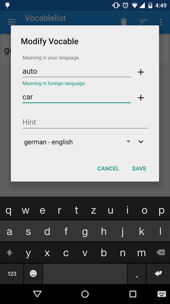 Vocabletrainer - Preview 11