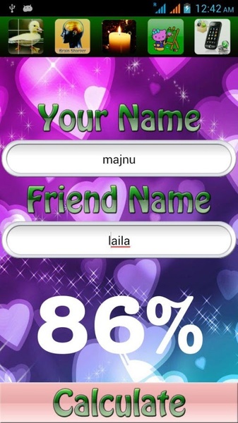 Friendship Calculator - Preview 2