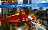 Helicopter Fire Rescue Simulator screenshot 3