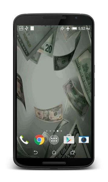 Flying Dollars Live Wallpaper - Preview 4