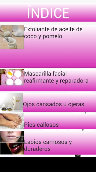 Recetas y consejos bellez - Preview 2