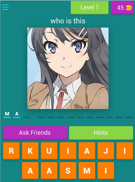 Seishun Buta Yarou quiz - Preview 1