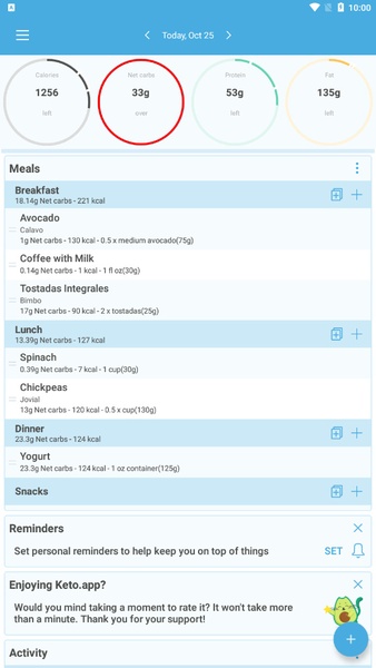 Keto.app - Preview 2