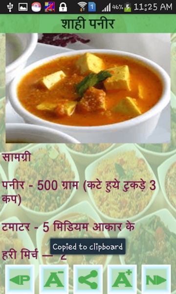 Punjabi and Chinese Recipe in Hindi - Preview 2