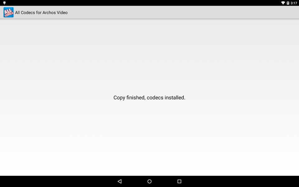 All codecs for Archos Video - Preview 3