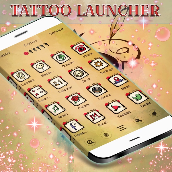 Tattoo GO Launcher - Preview 1