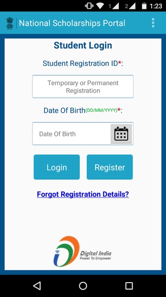 National Scholarships Portal - Preview 1