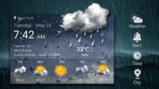 Glitter Gold Live Weather HD screenshot 9