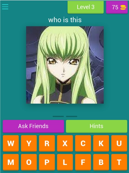 Code Geass Character Quiz - Preview 4