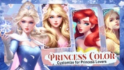 Princess Color by Numbers screenshot 1