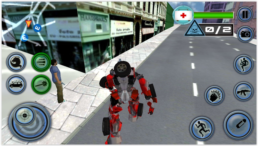 Ultimate Wild Lion Robot: Car Robot Transform Game - Preview 2