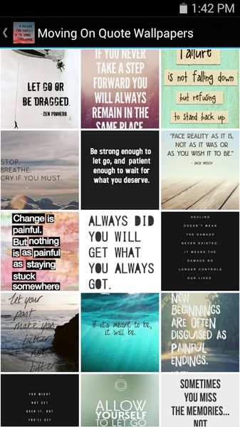Moving On Quote Wallpapers - Preview 2