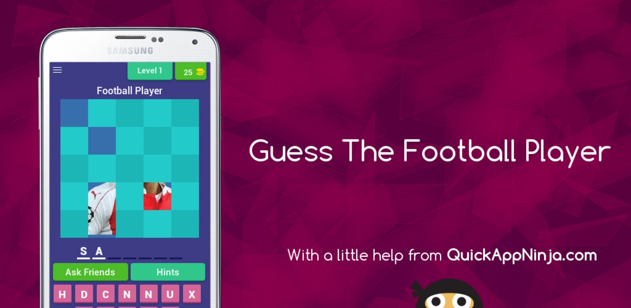 Quickappninja Guess The Football Player - Preview 4