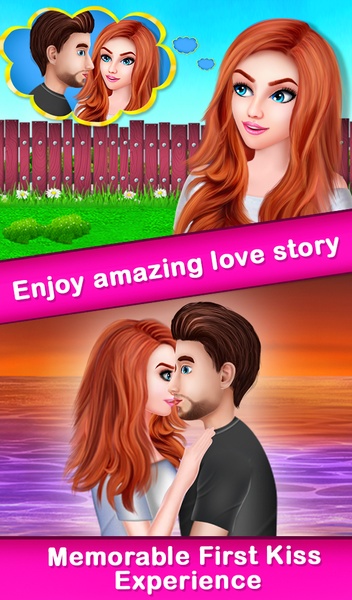 My First Love Kiss Story Cute Love Affair Game - Preview 1