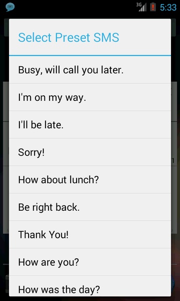 Messaging popup settings - Preview 1