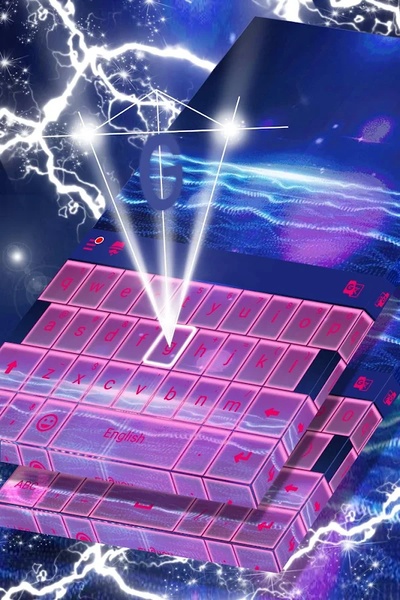 Keyboard Fancy Pink - Preview 2