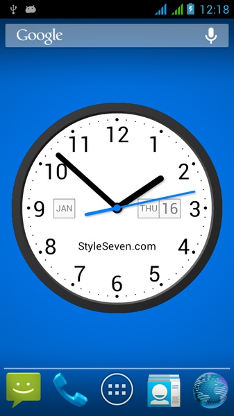 Light Analog Clock LW-7 - Preview 3