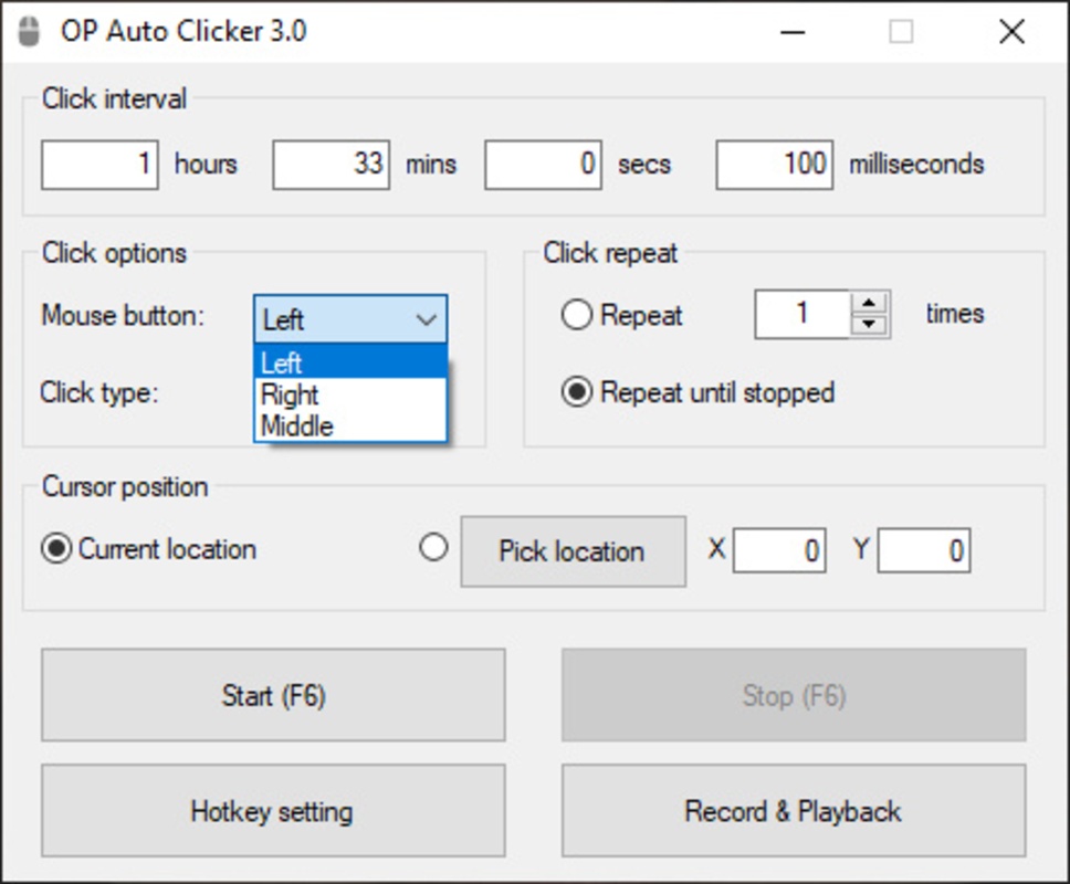 Autoclicker 1 0 0 2 对于 S Windows 下载