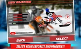 Winter Snowmobile 3D Simulator screenshot 14