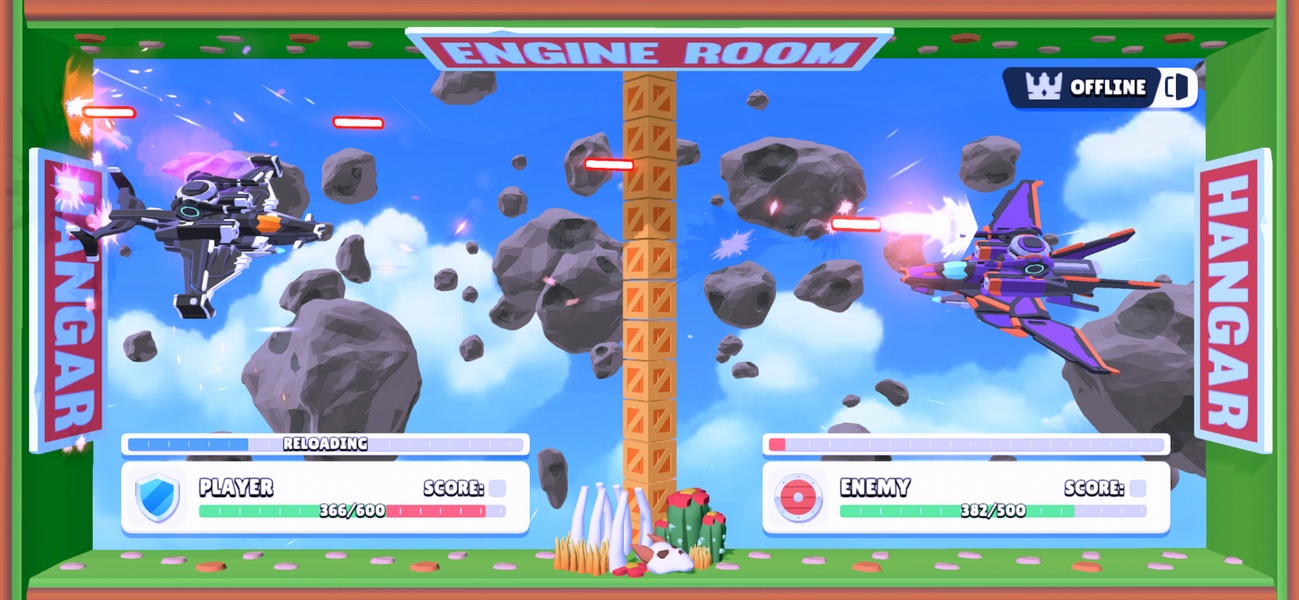 Spaceship 1 vs 1 Online - Preview 1