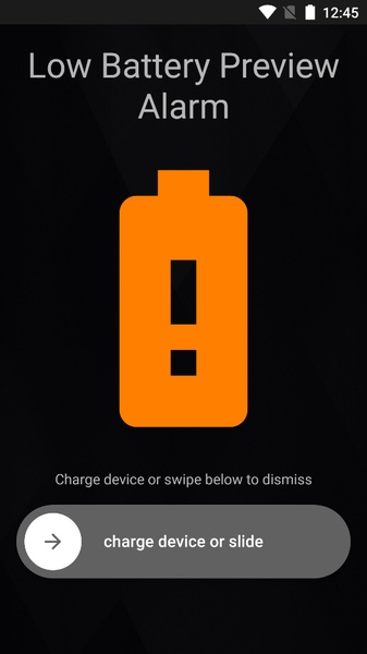 Battery Charged Alarm - Preview 3