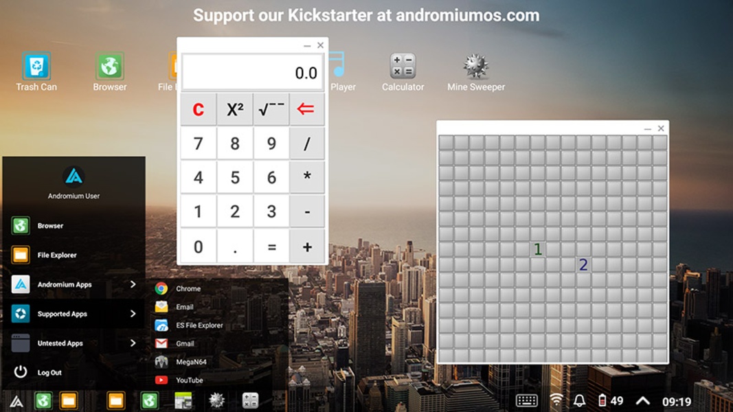 Andromium OS - Preview 1