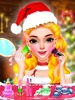 Christmas Girls Makeup & Dress screenshot 1