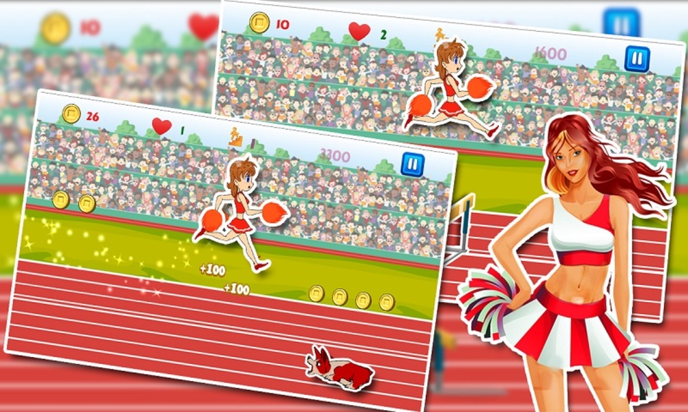 Charming Cheerleading Girl - Preview 1