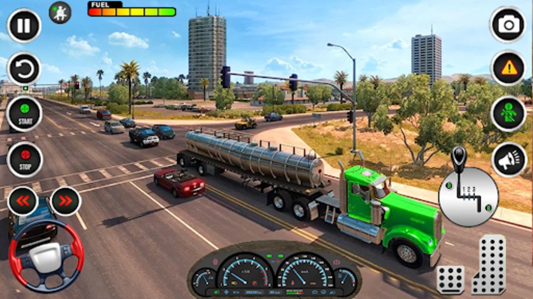 US Modern Heavy Grand Truck 3D - Preview 6